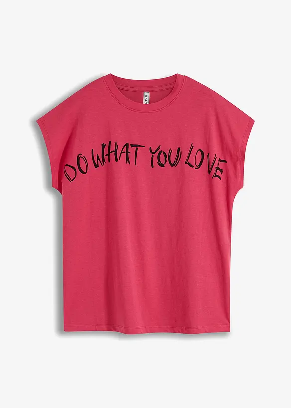 Oversized shirt van puur katoen, bonprix