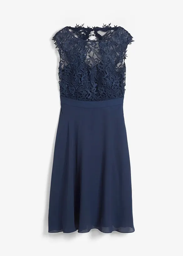 Jurk met kant, bonprix