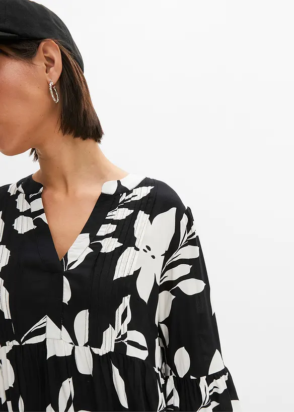 Maxi jurk van viscose, bonprix