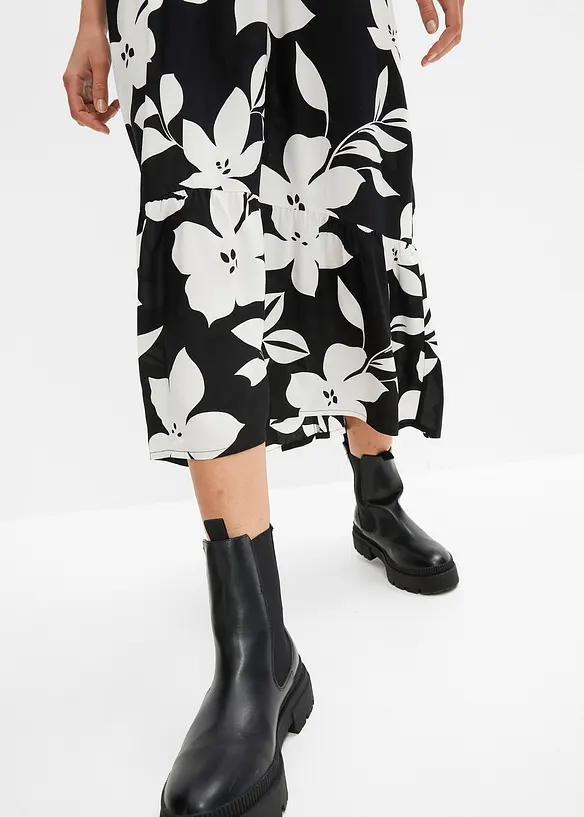 Maxi jurk van viscose, bonprix
