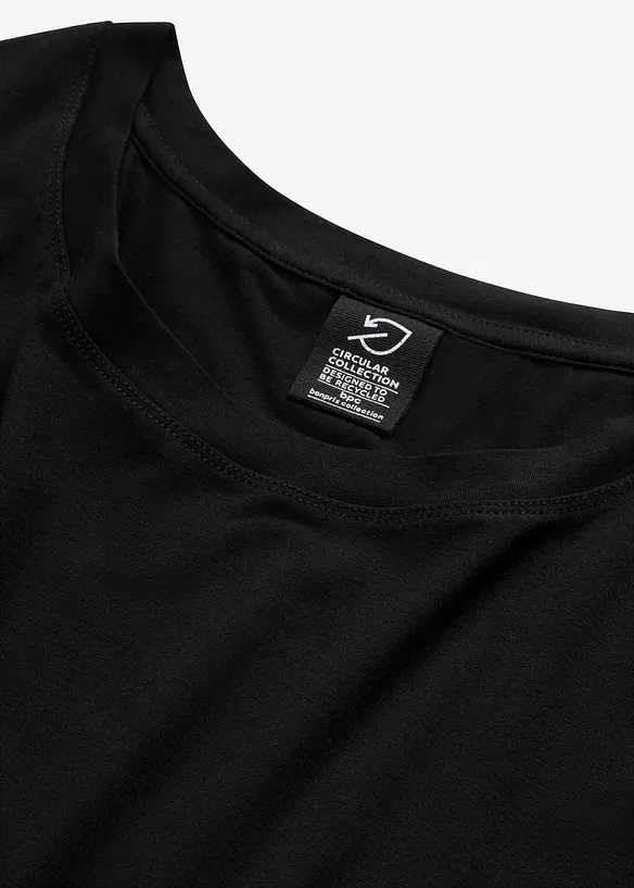 Oversized shirt van soepele vicose, bonprix