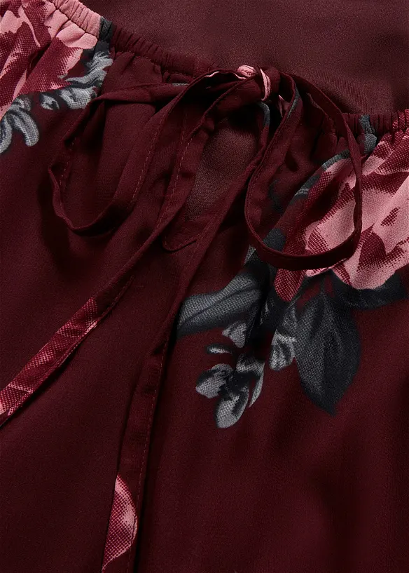 Blouse met tunnelkoordje, bonprix