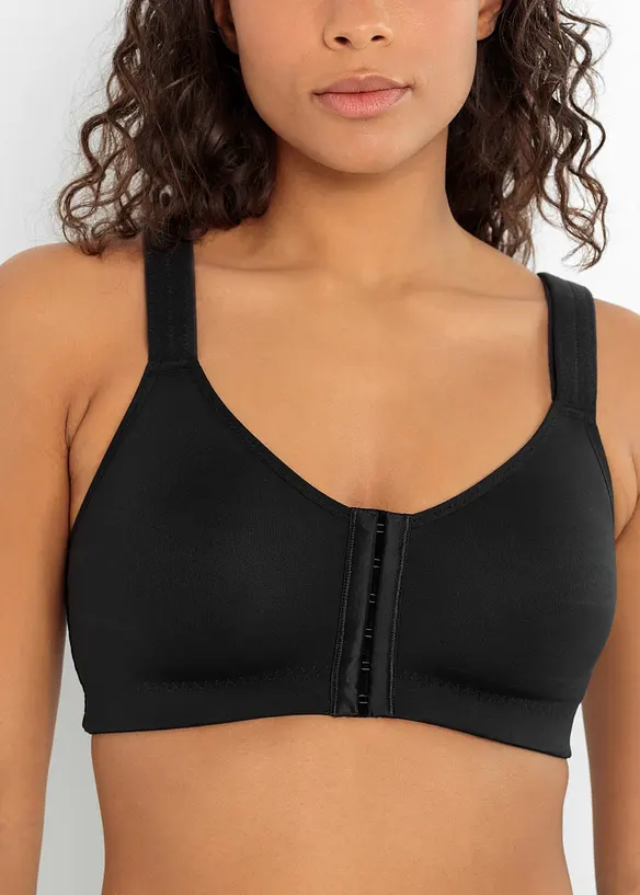 Sport bh met sluiting voorop, zeer stevig, bonprix