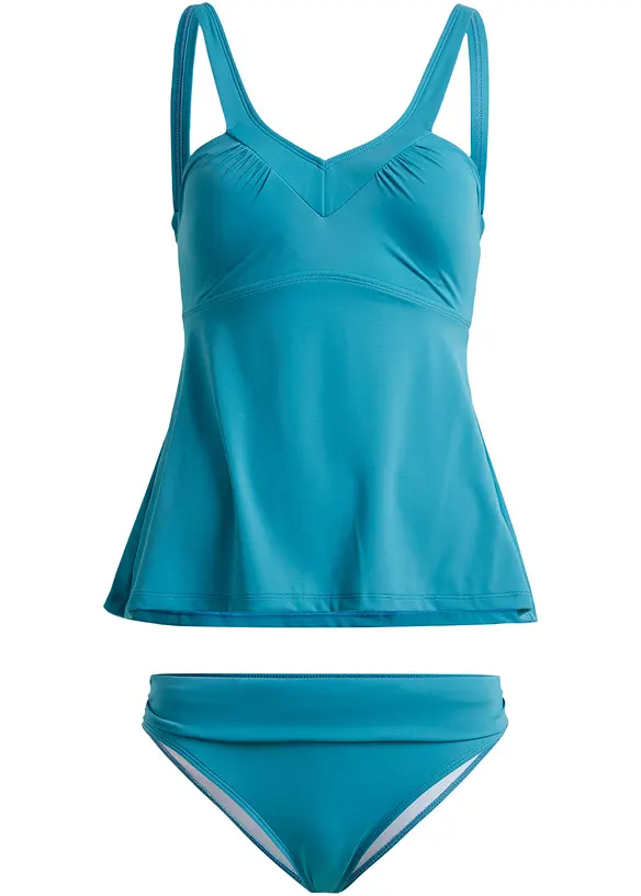 Tankini met gerecycled polyamide (2-dlg. set), bonprix