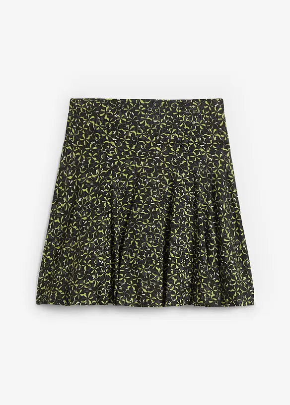 Korte high waist broekrok van zachte viscose, bonprix