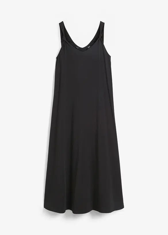 Maxi jersey jurk van biologisch katoe, bonprix