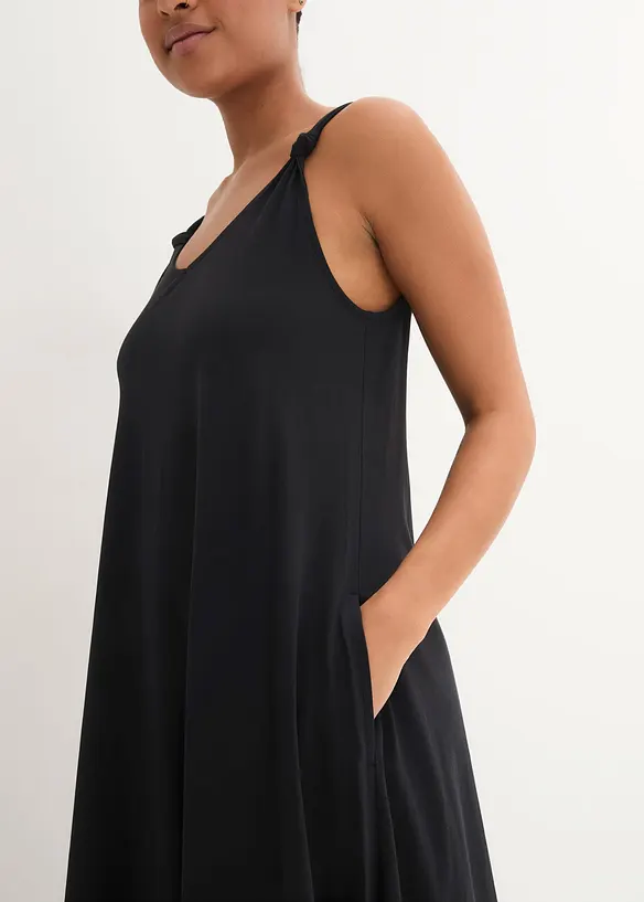 Maxi jersey jurk van biologisch katoe, bonprix