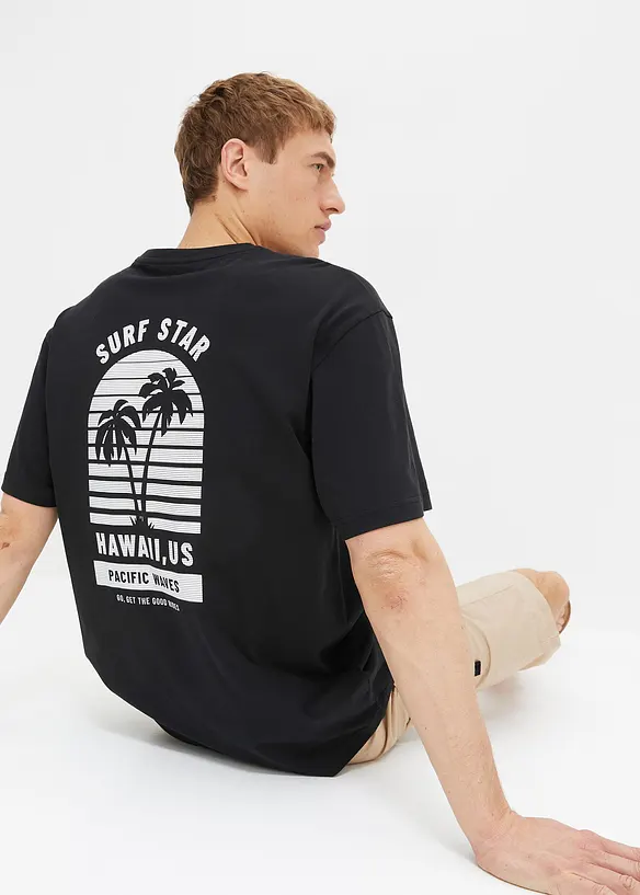 T-shirt van biologisch katoen, loose fit, bonprix
