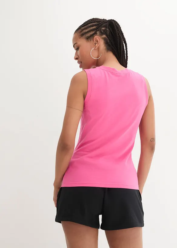Jersey top met biologisch katoen, bonprix
