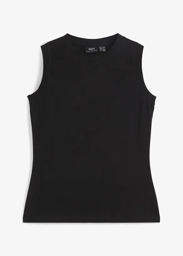 Jersey top met biologisch katoen, bonprix