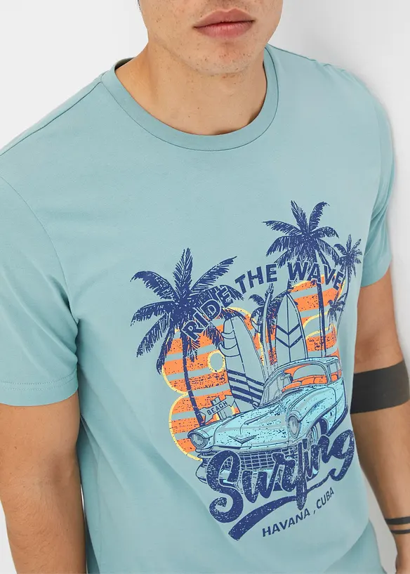 T-shirt van biologisch katoen, bonprix