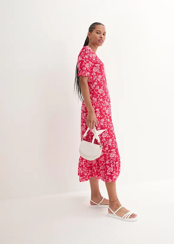 Jersey jurk van soepele viscose, bonprix
