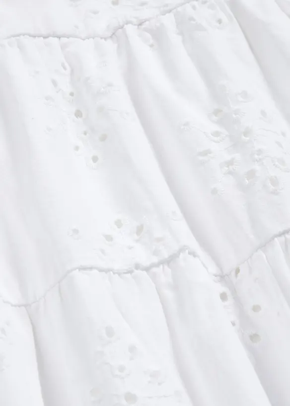 Tuniekjurk met broderie anglaise, bonprix