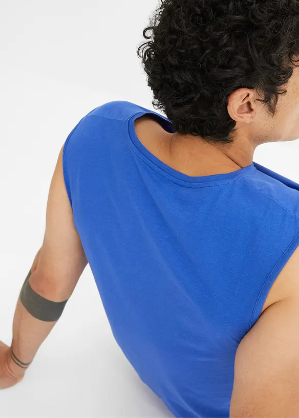Tanktop (set van 2) van biologisch katoen, bonprix