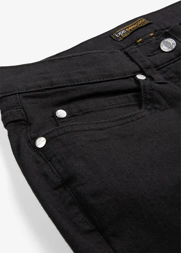 Slim fit jeans mid waist, super stretch, bonprix