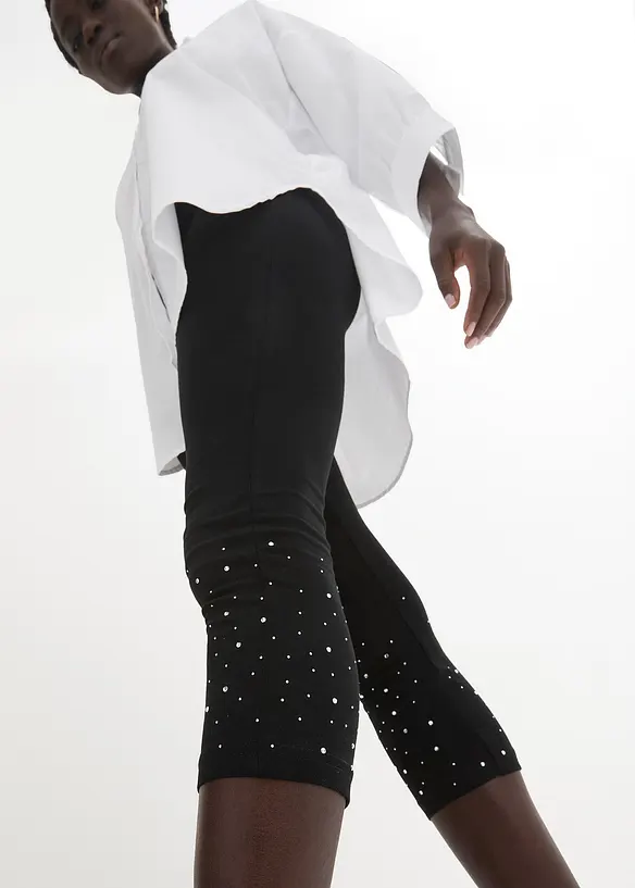 Capri legging in een katoenmix, bonprix