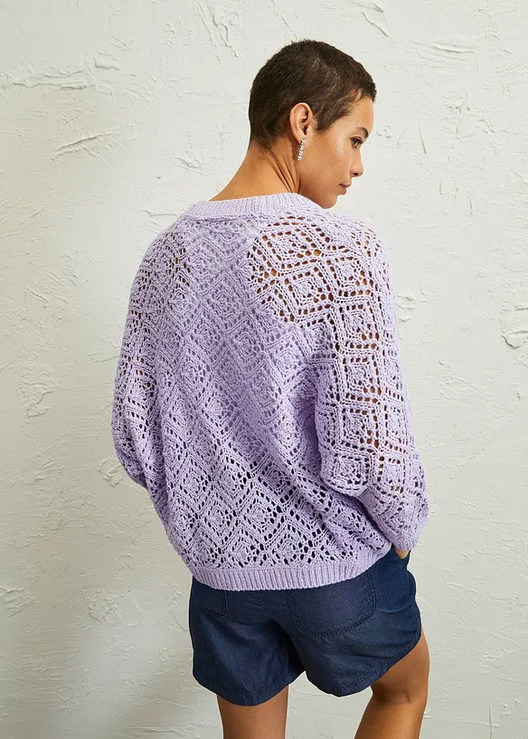 Ajour vest, bonprix
