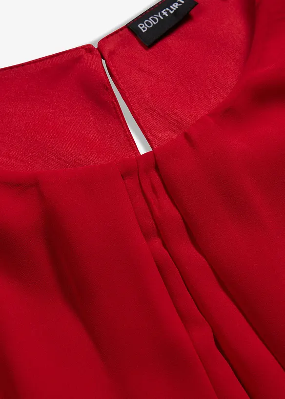 Chiffon jurk van gerecycled polyester, bonprix