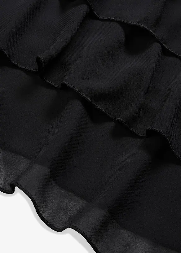 Chiffon jurk van gerecycled polyester, bonprix
