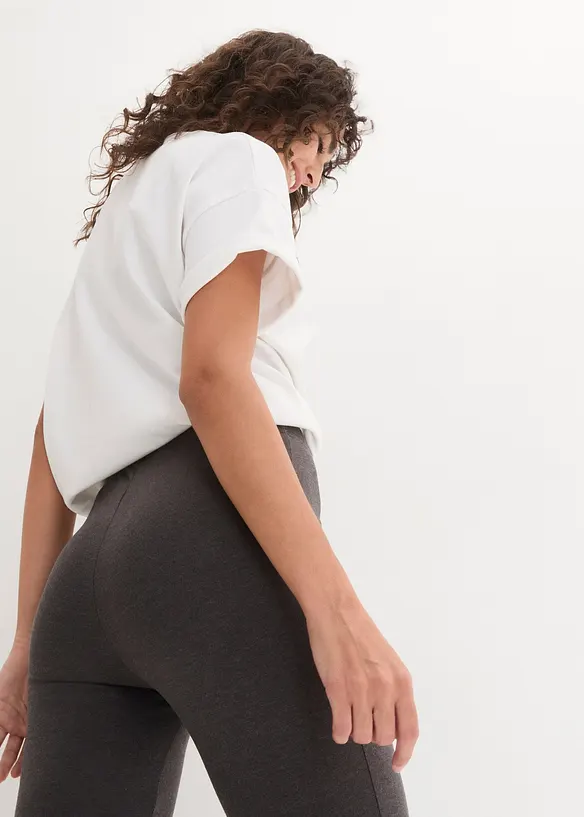 Legging met biologisch katoen (set van 2), bonprix