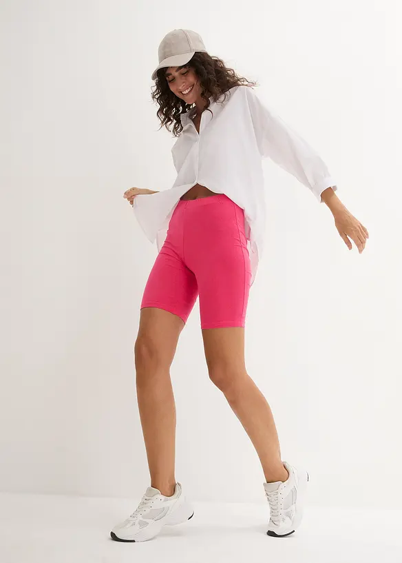 Biker short (set van 2), bonprix