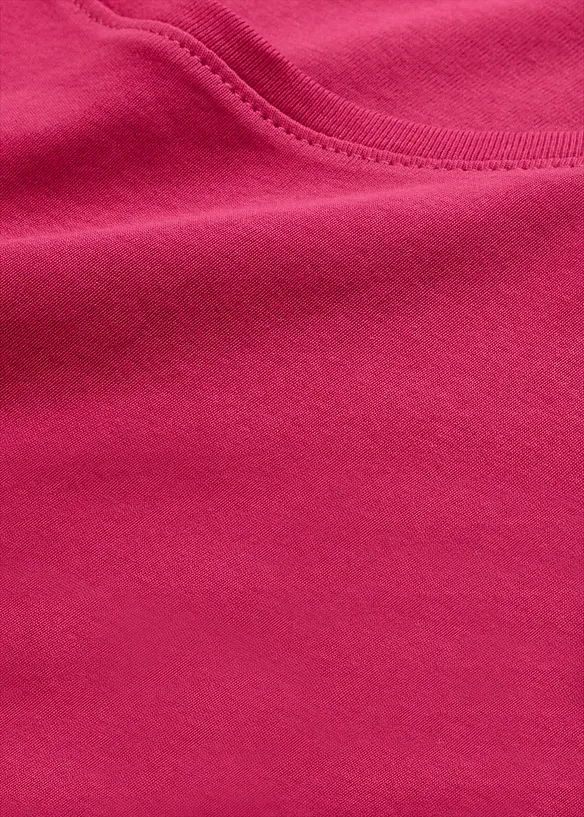 Katoenen longsleeve met ronde hals, bonprix