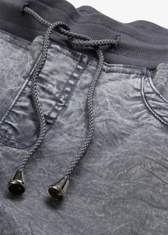 Cargo broek in used look, bonprix