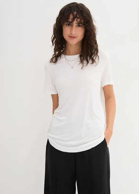 Longshirt van zachte viscose, bonprix
