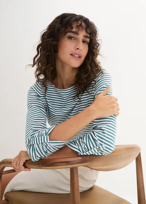 Longsleeve van katoen, bonprix