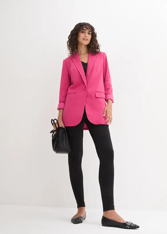 Stretch legging met biologisch katoen (set van 2), bonprix