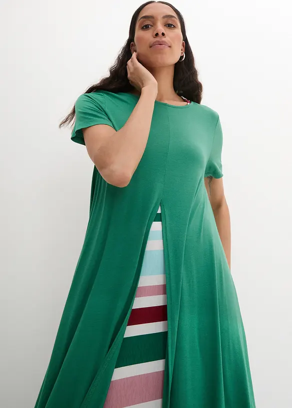 Jersey jurk van een zachte viscosemix, bonprix