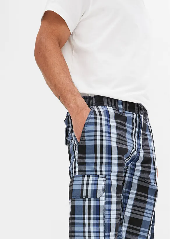 Cargo bermuda met comfortabele band, regular fit, bonprix