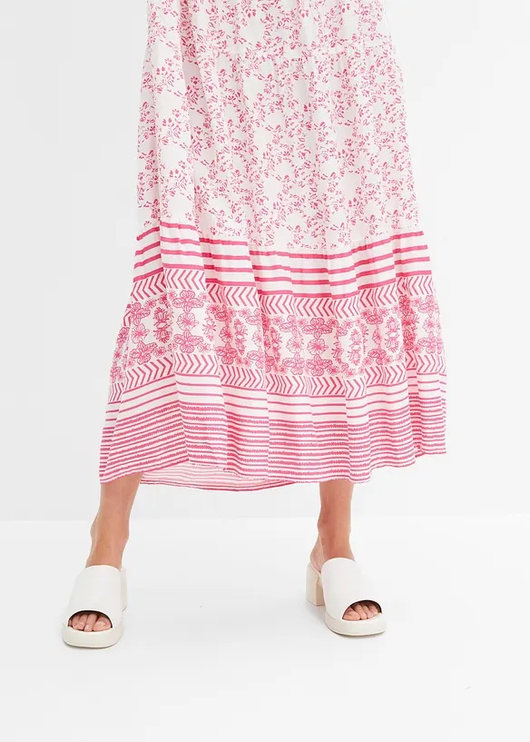 Maxi jurk van soepele viscose, bonprix