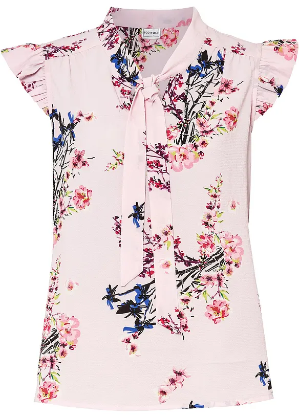 Blouse met strik, bonprix