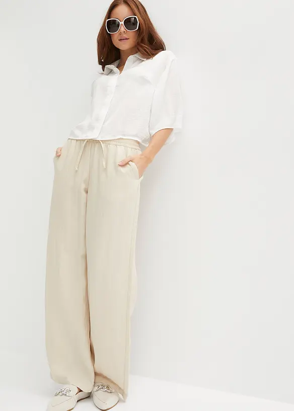 Broek met tunneltje, bonprix
