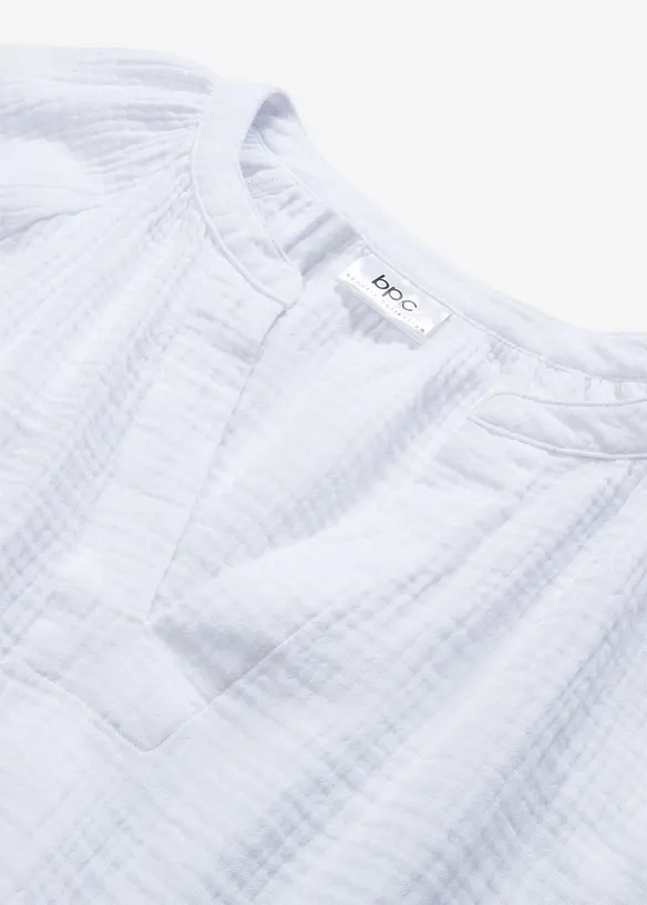 Oversized blouse van mousseline, bonprix