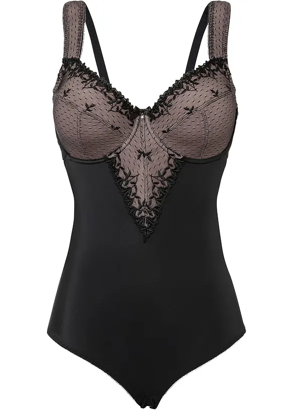 Minimizer body met beugels en gerecycled materiaal, bonprix