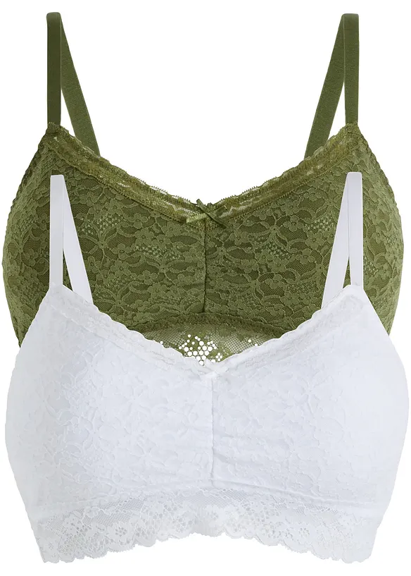 Bralette (set van 2), bonprix