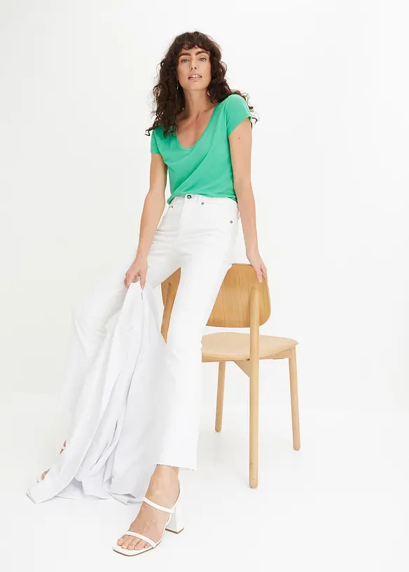 Shirt van zachte viscose, bonprix