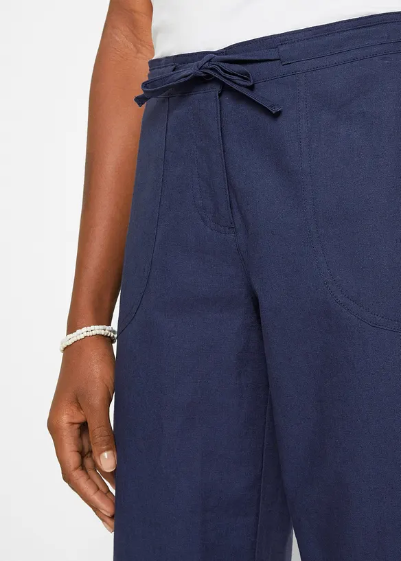 Linnen 3/4 broek, bonprix