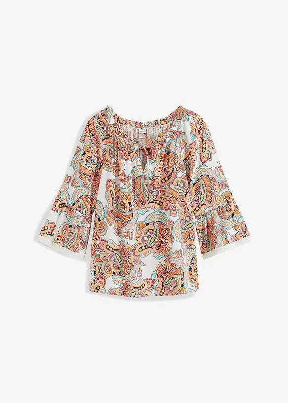Blouse van soepele viscose, bonprix