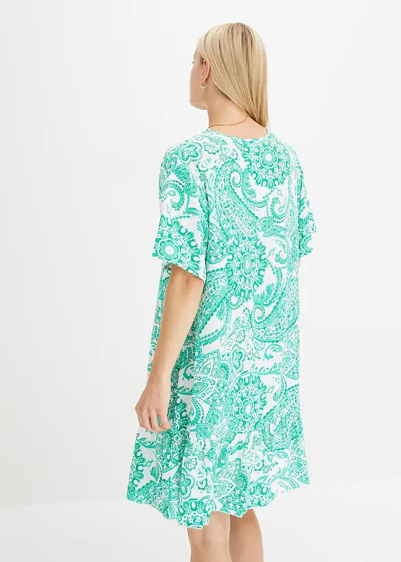 Gedessineerde mini jurk, bonprix