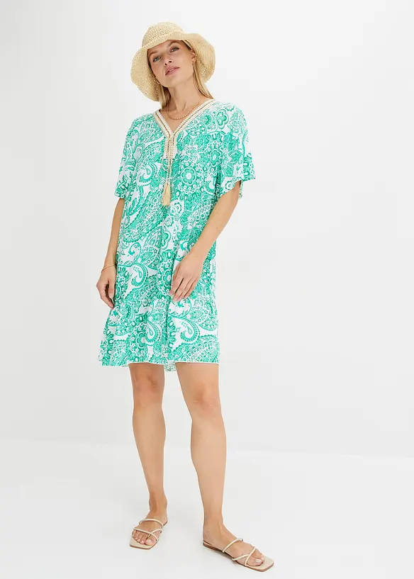 Gedessineerde mini jurk, bonprix