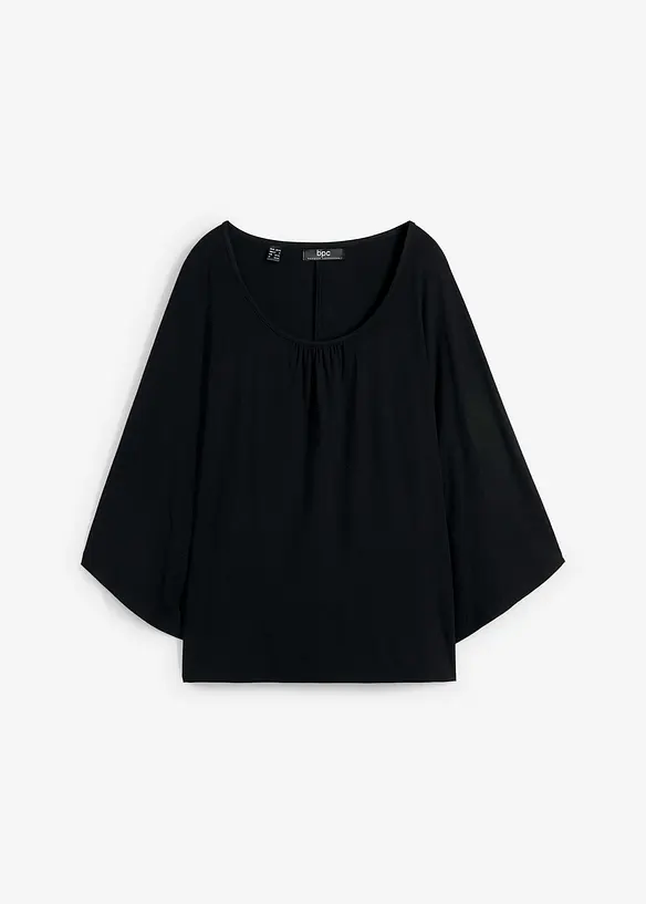Shirt van viscose met vleermuismouwen, bonprix