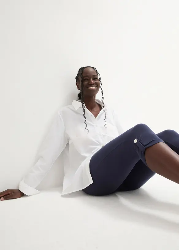Capri legging van biologisch katoen, bonprix