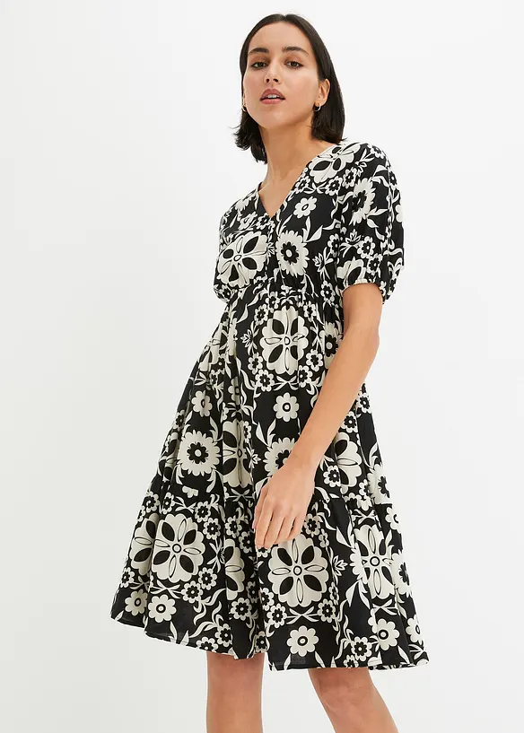 Jurk van soepele viscose, bonprix