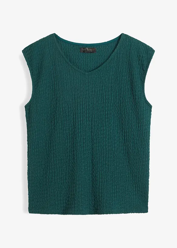 Shirt van lichte crêpe, bonprix