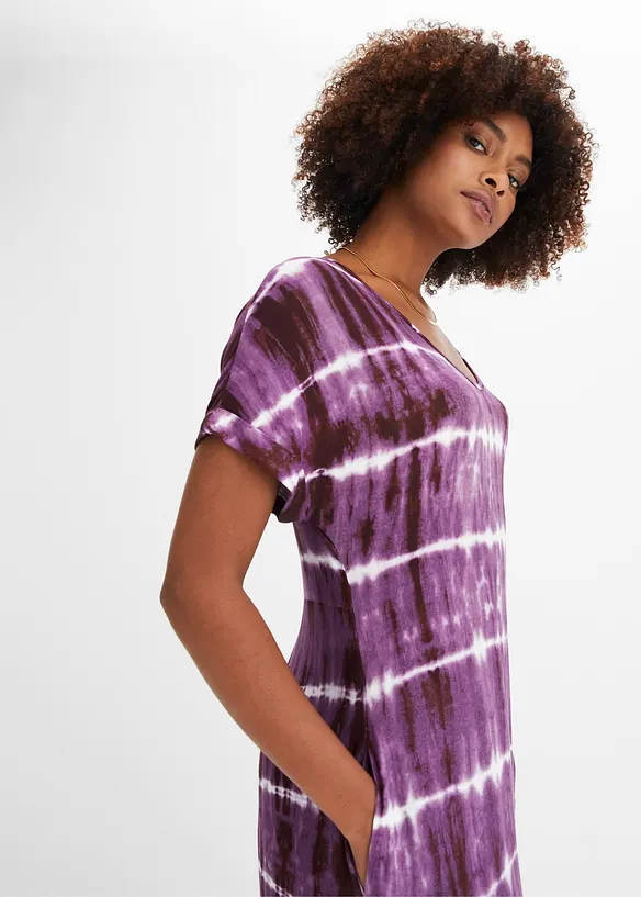 Maxi jurk van soepele viscose, bonprix