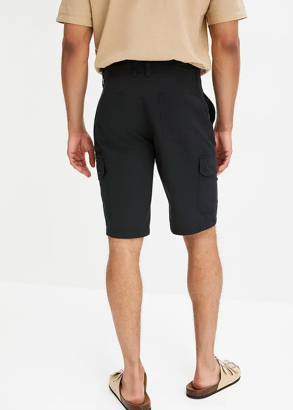Microvezel cargo bermuda, regular fit, bonprix