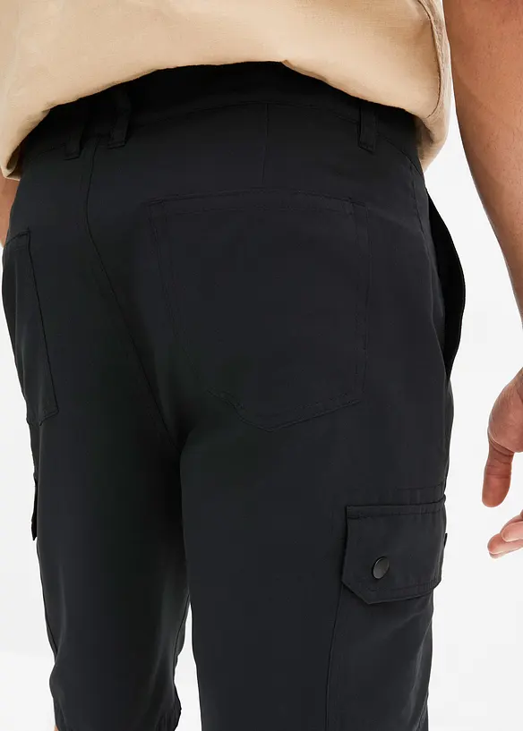 Microvezel cargo bermuda, regular fit, bonprix
